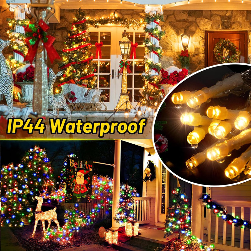 Net christmas lights outdoor 2025